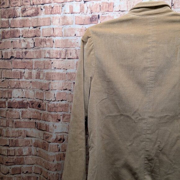 DC Collection VINTAGE Tan Corduroy Blazer Size 14 - Picture 11 of 15
